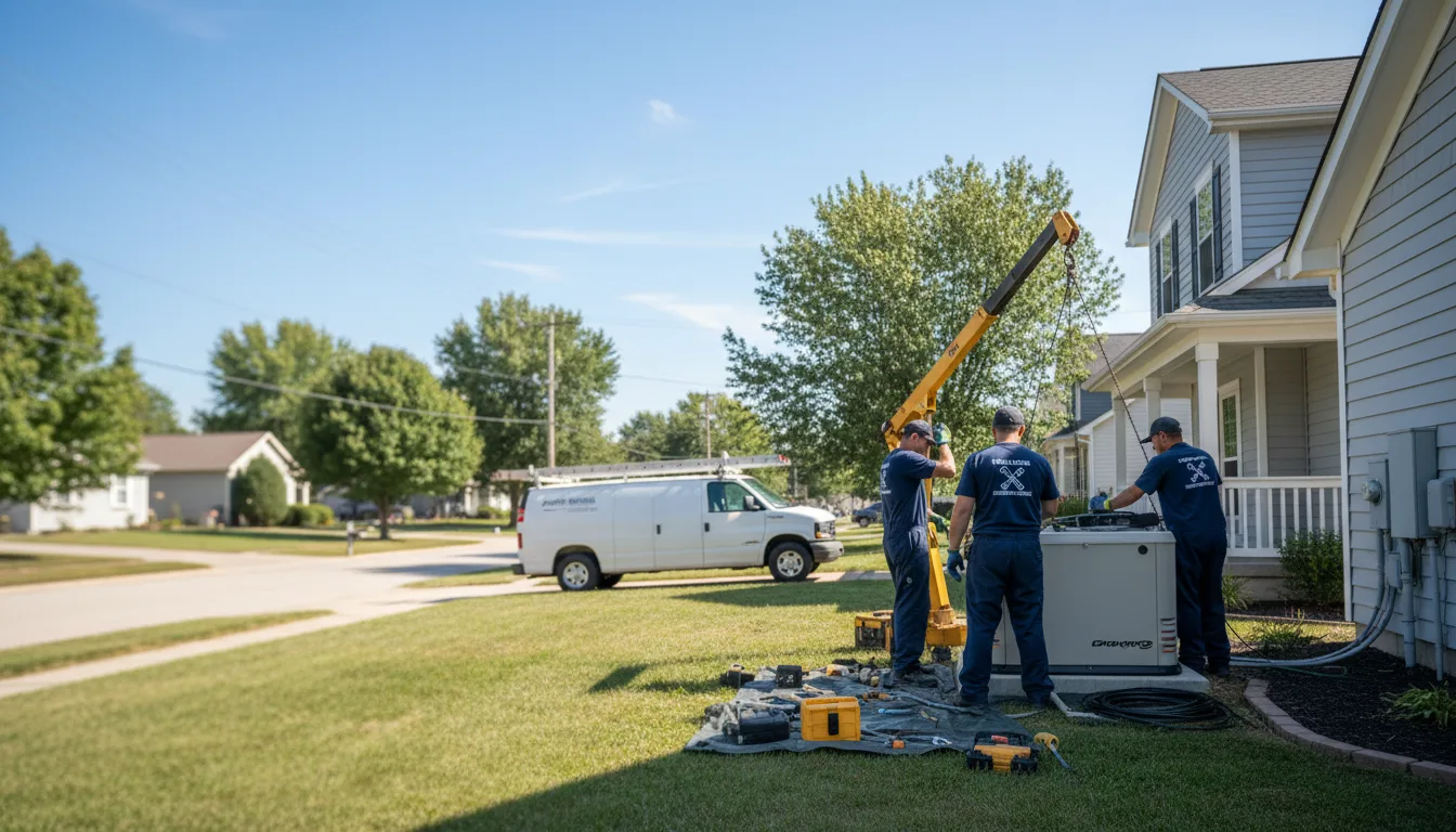 Generator Installation in Lost Springs, KS near me